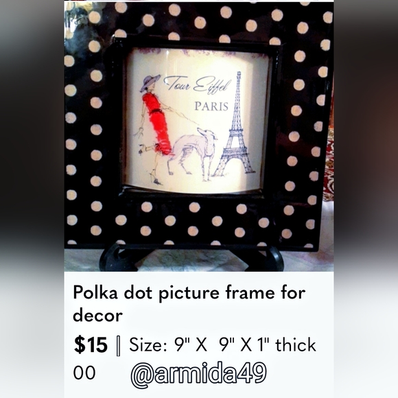 Eclectic Black & White Polka Dot Handbag Shaped Storage Box - Picture 14 of 14